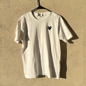 Comme des Garçons PLAY Shirt Mens L White